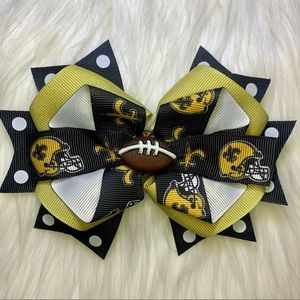 🎀🏈 NFL New Orleans Saints Hair Bow 🏈🎀